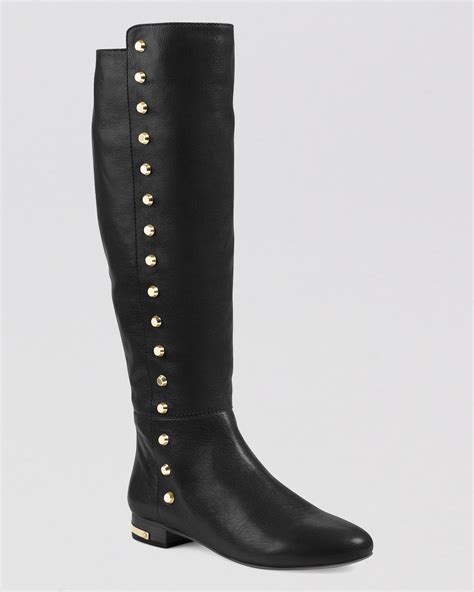 michael kors boots bloomingdales|michael kors burnished boots.